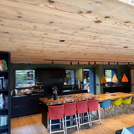 Alpehytte Contemporain Vue Montagne Chamonix
