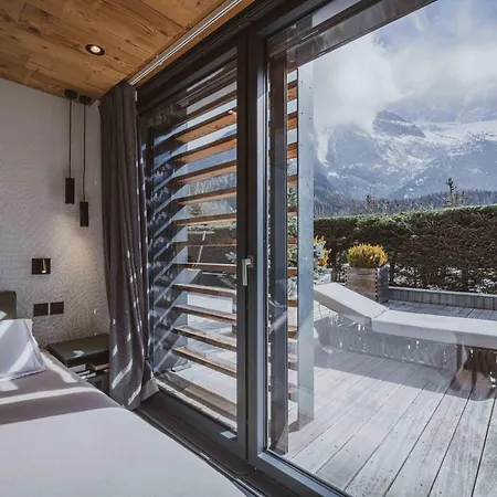 Contemporain Vue Montagne Chamonix