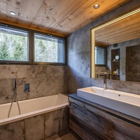Contemporain Vue Montagne Chamonix