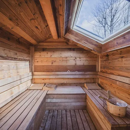 Contemporain Vue Montagne Alpehytte Chamonix