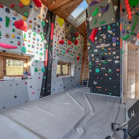 Contemporain Vue Montagne Alpehytte