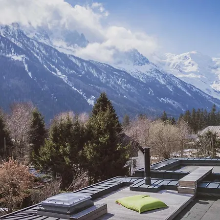 Alpehytte Contemporain Vue Montagne